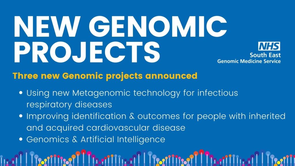 Information about three new genomic projects