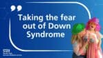 Picture of Mum Sarah-Jane with her daughter Hannah who has Down Syndrome.