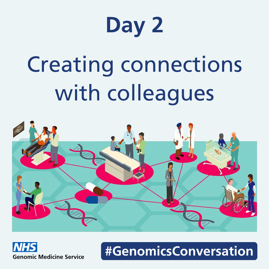 Genomics Conversation Week Day Two: Creating connections with colleagues